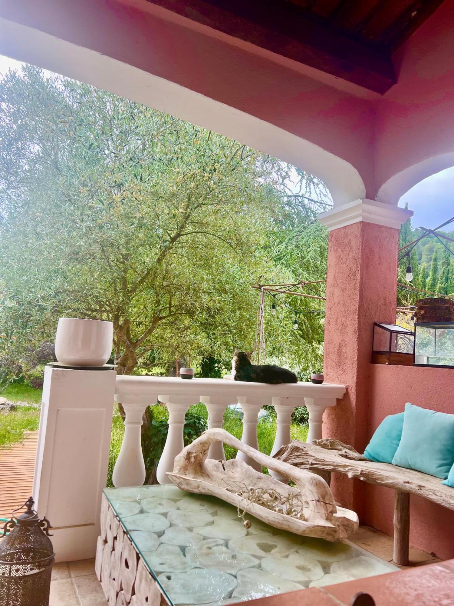 Villa Au Coeur De La Provence Evenos Exteriör bild