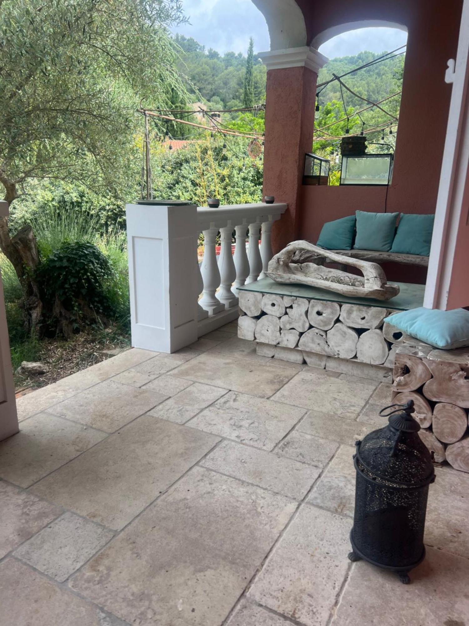 Villa Au Coeur De La Provence Evenos Exteriör bild